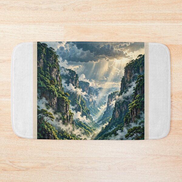 Item preview, Mexico — Sumidero Canyon — Into the Clouds designed and sold by DibujandoPorfa.