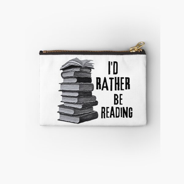 Item preview, Book lover design ~ I'D RATHER BE READING  designed and sold by OmStudioz .