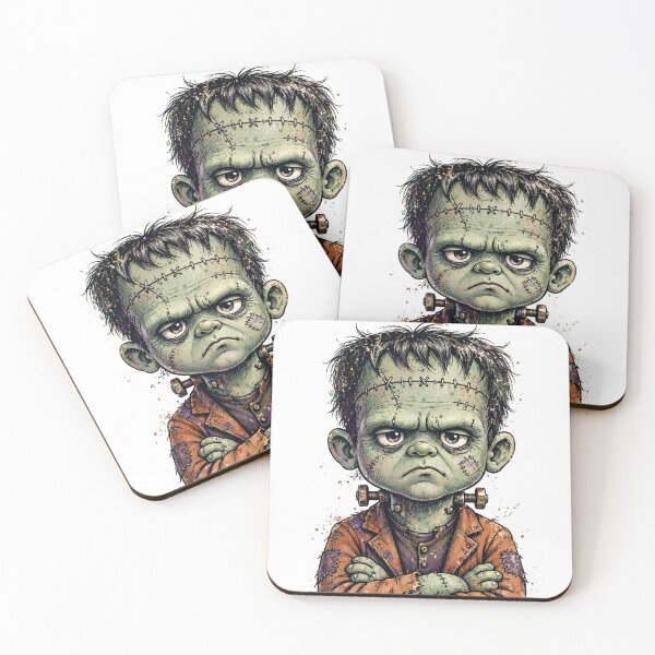 Item preview, Bolted & Bothered Funny Frankenstein T-Shirt — Cute Monster Halloween designed and sold by AASU247.