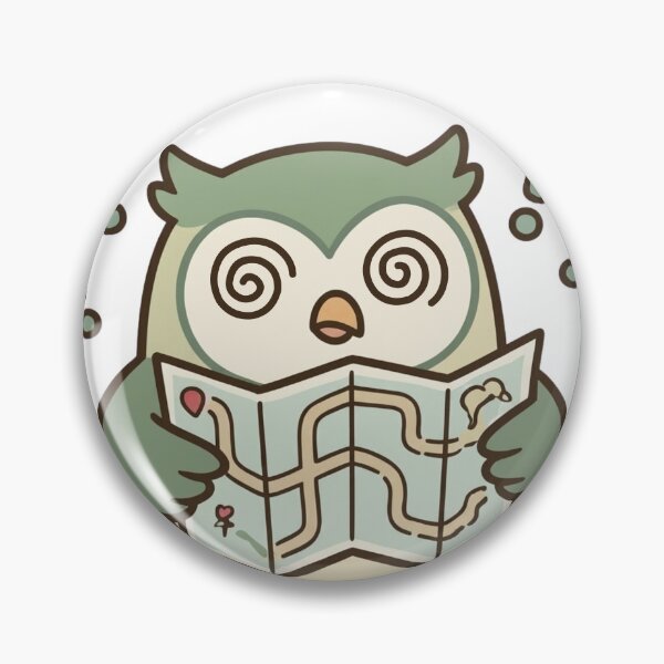 Item preview, Confused Owl designed and sold by WittyOwlet.