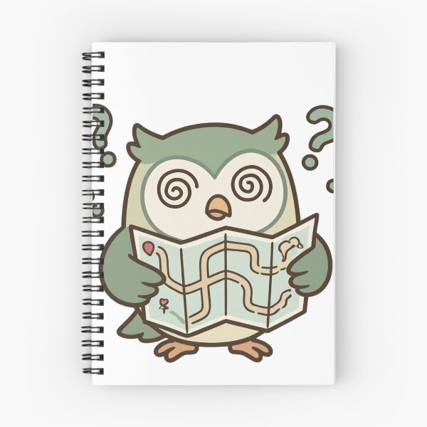 Item preview, Confused Owl designed and sold by WittyOwlet.