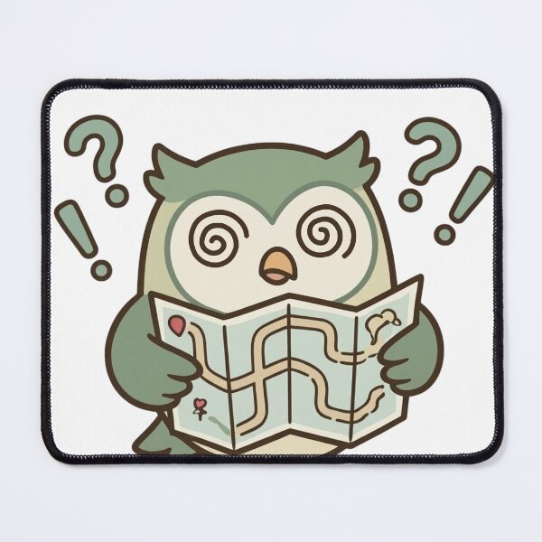 Item preview, Confused Owl designed and sold by WittyOwlet.