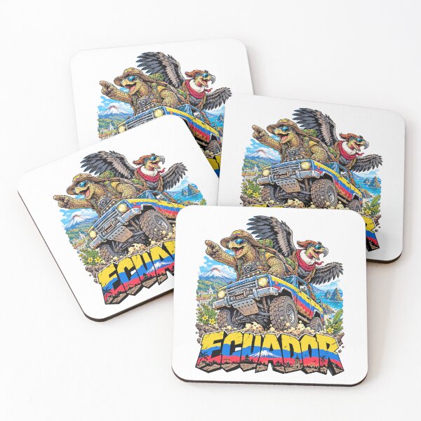 Item preview, Ecuador Adventure with Andean Bear and Condor designed and sold by EdwinkOne.