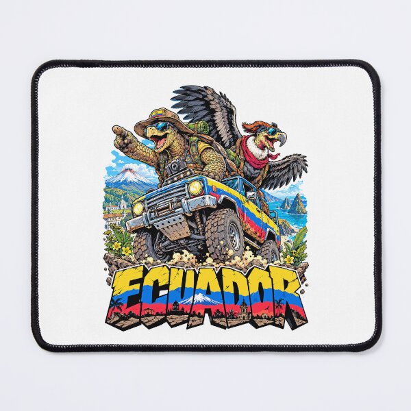 Item preview, Ecuador Adventure with Andean Bear and Condor designed and sold by EdwinkOne.