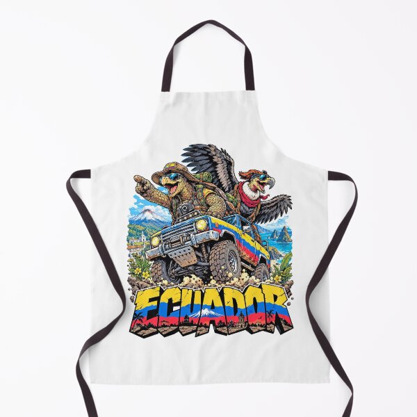 Item preview, Ecuador Adventure with Andean Bear and Condor designed and sold by EdwinkOne.