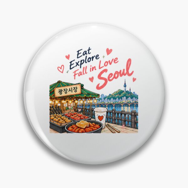Artikelvorschau, Seoul Korea Travel Shirt, Korean Food Lover Tee, Gwangjang Market Shirt, Korea Lover Gift, Seoul Vacation Shirt for Women entworfen und verkauft von SunAndJune.