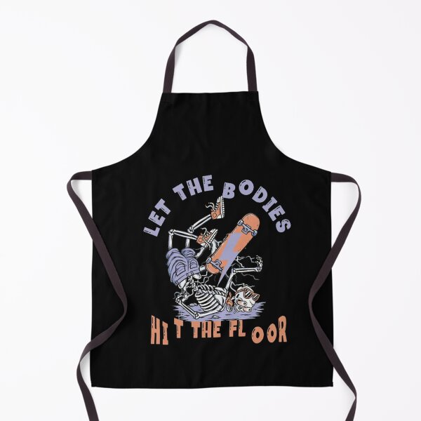 Item preview, Skateboarding Skeleton Let The Bodies Hit Floor designed and sold by AllisonBerge64.