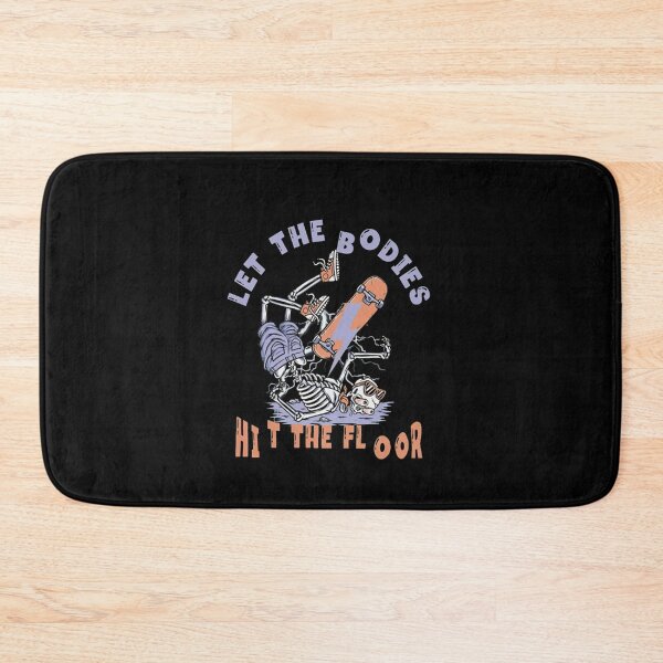 Item preview, Skateboarding Skeleton Let The Bodies Hit Floor designed and sold by AllisonBerge64.