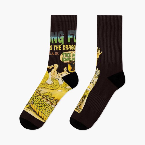 Item preview, Kung Fu Meets The Dragon Lee Perry Retro Kicking Art designed and sold by Jarya-Menari.