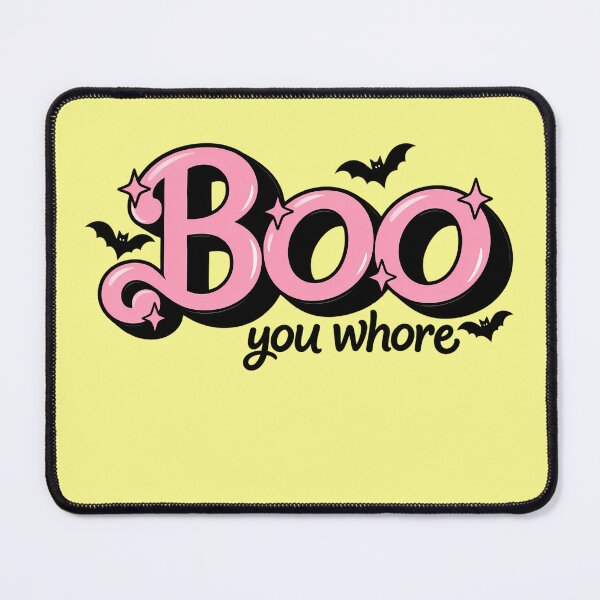 Item preview, Boo You Whore Halloween Sticker designed and sold by Nature Explore Game.