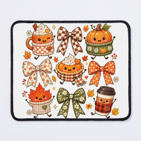 Item preview, Cute Fall Pumpkin Coffee Autumn designed and sold by QuiteOrbit.