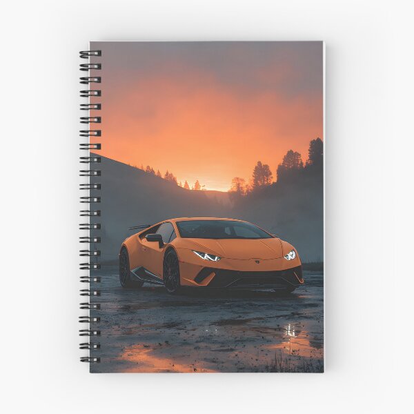 Item preview, Lamborghini Huracan Performante Pop Art Painting designed and sold by AutoPopStudio.