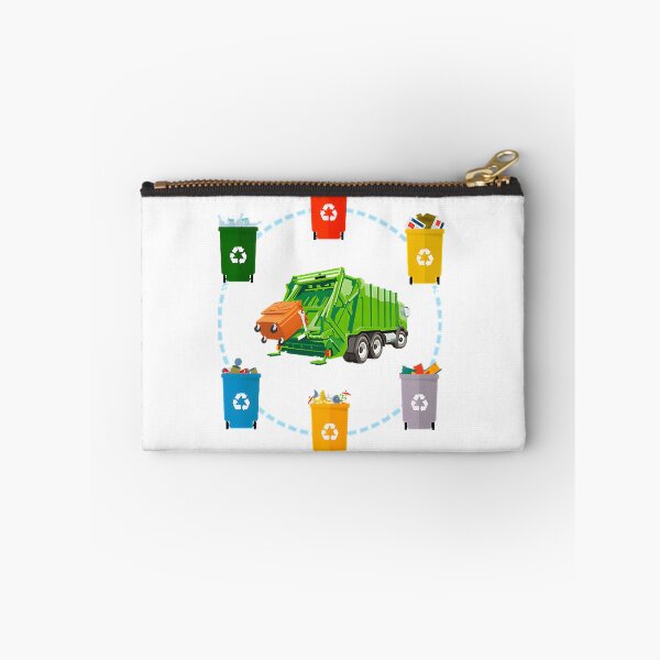 Item preview, Garbage Truck Illustration for Recycling and Waste Management Enthusiasts designed and sold by xdnatexd.