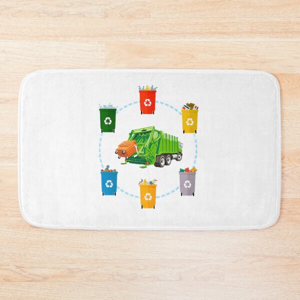 Item preview, Garbage Truck Illustration for Recycling and Waste Management Enthusiasts designed and sold by xdnatexd.