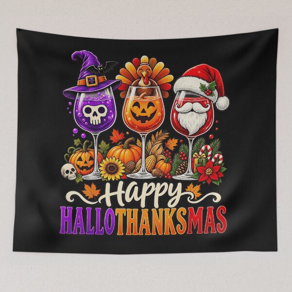 Item preview, Happy Hallothanksmas Holiday designed and sold by EuphemiaFa.