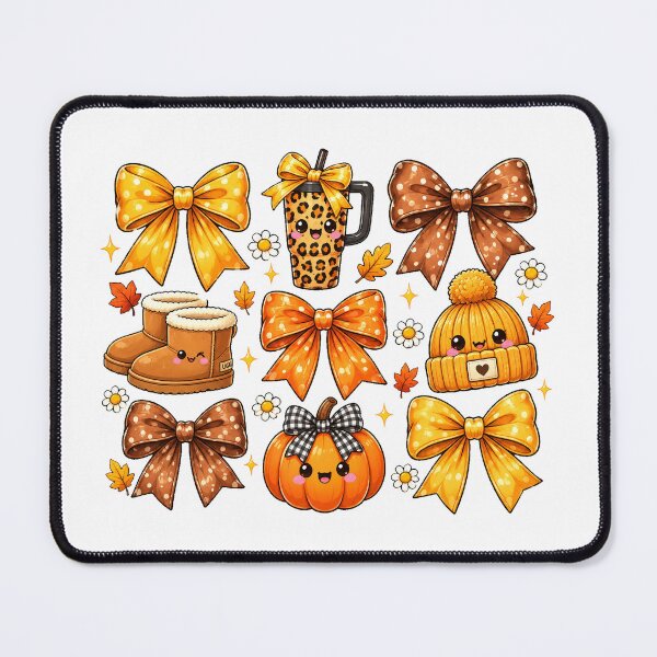 Item preview, Cozy Autumn Pumpkin Kawaii Design designed and sold by QuiteOrbit.