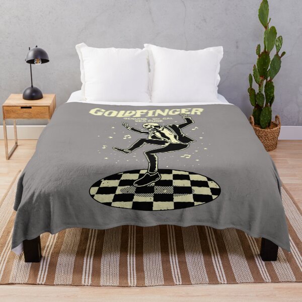 Item preview, GOLDFINGER Skeleton Ska Punk Dance T-Shirt-86 designed and sold by AzemFejzuli.