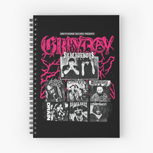 Item preview, Underground Rap Grey Tour Aesthetic designed and sold by BlitCrankMath.