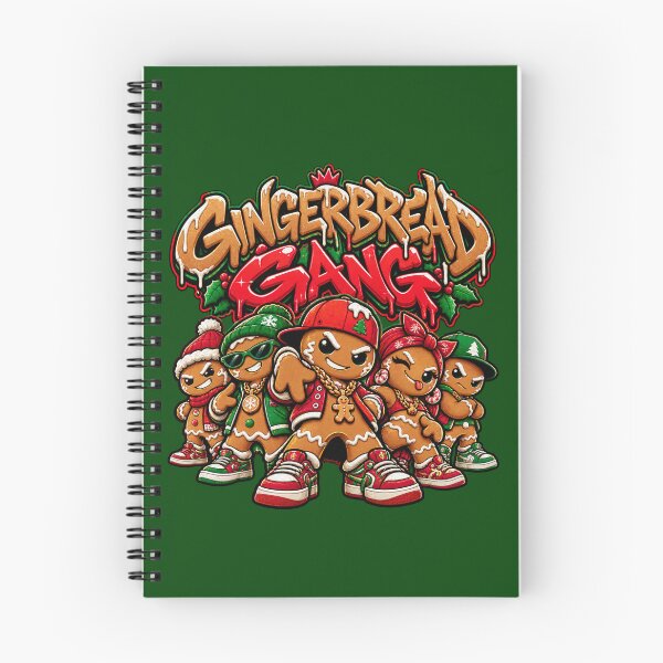 Item preview, Gingerbread Gang - Funny Christmas Cookies Streetwear designed and sold by Visual Dept..