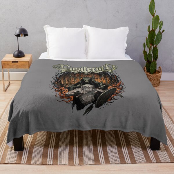 Item preview, Ensiferum Logo Forest Warrior Graphic-45 designed and sold by NoahSteets.