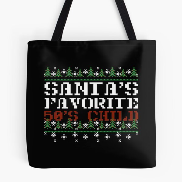Item preview, Santa's Favorite Child Funny Christmas Jumper Retro Graphic Design designed and sold by xEPIx.