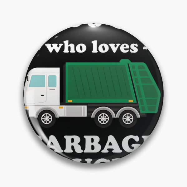 Item preview, Just a Girl Who Loves Garbage Trucks – Perfect Gift for Kids Who Adore Trash Collectors designed and sold by xdnatexd.