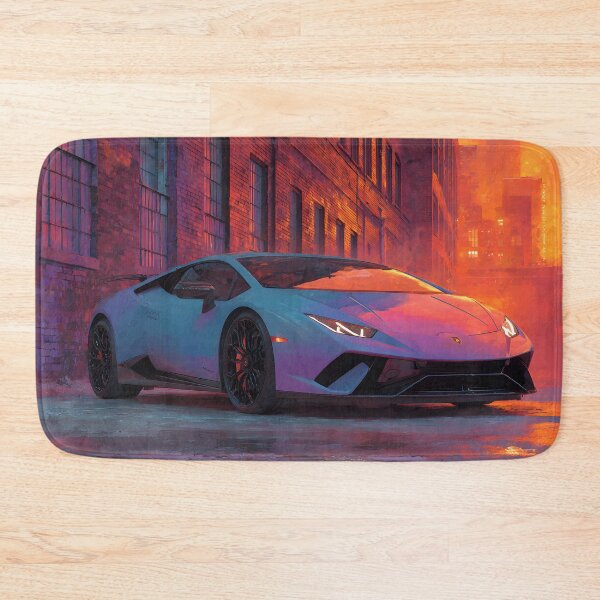 Artikelvorschau, Lamborghini Huracan Performante Supercar Pop Art entworfen und verkauft von AutoPopStudio.