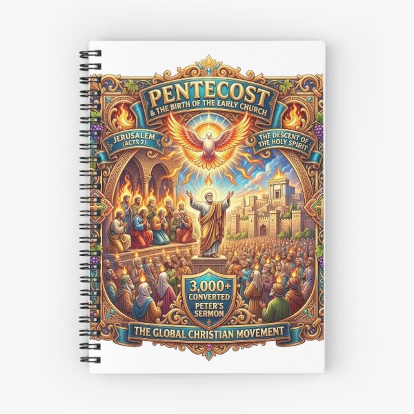 Item preview, Pentecost & The Birth of the Early Church designed and sold by likbatonboot.