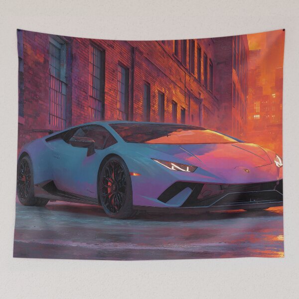Item preview, Lamborghini Huracan Performante Supercar Pop Art designed and sold by AutoPopStudio.