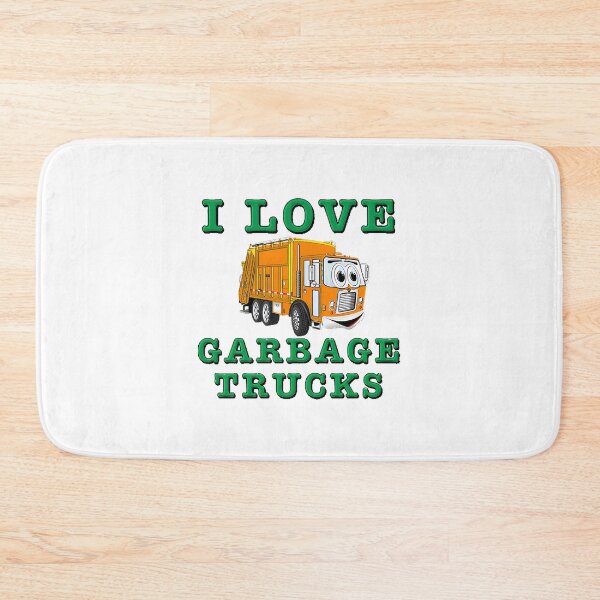 Item preview, Colorful Garbage Truck Illustration for Kids and Recycling Enthusiasts designed and sold by xdnatexd.