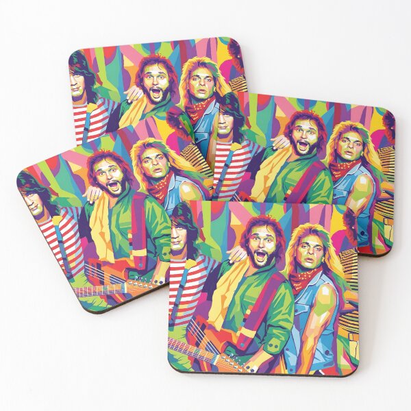 Artikelvorschau, Van Halen Pop Art entworfen und verkauft von Kindcorner.