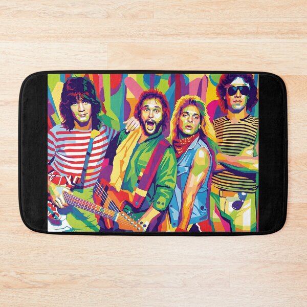 Artikelvorschau, Van Halen Pop Art entworfen und verkauft von Kindcorner.