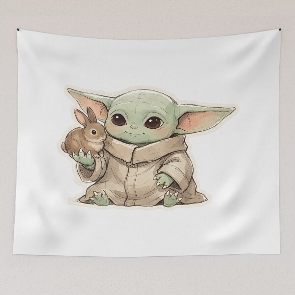 Item preview, BABY YODA DWARF RABBIT designed and sold by melyverso.