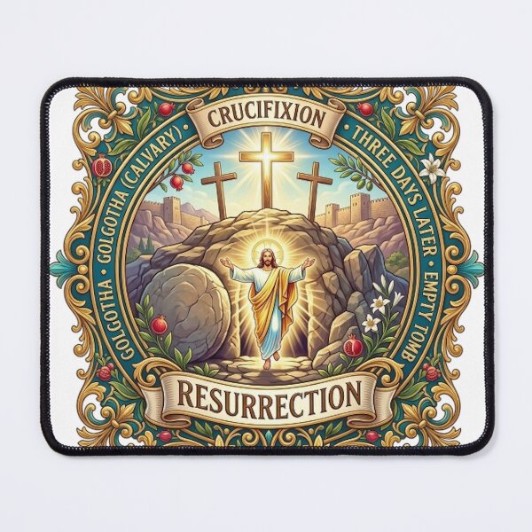 Item preview, The Crucifixion and Resurrection designed and sold by likbatonboot.