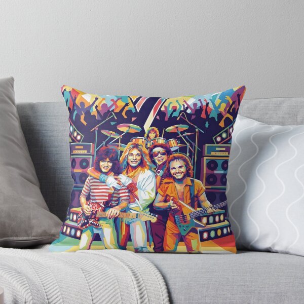 Aperçu de l'œuvre Pop Art de Van Halen créée et vendue par Kindcorner.
