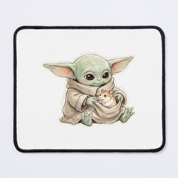 Item preview, BABY YODA SYRIAN HAMSTER designed and sold by melyverso.