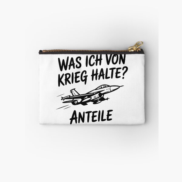 Item preview, Was Ich Von Krieg Halte? Anteile | Rüstungsaktien Börsen Humor Kampfjet Spruch designed and sold by LoFizzy.
