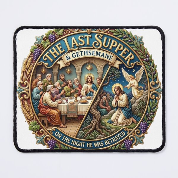 Item preview, The Last Supper & Gethsemane designed and sold by likbatonboot.