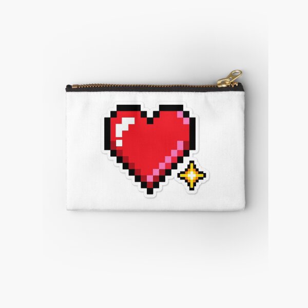 Item preview, 8-Bit Pixel Heart with Sparkle - Retro Arcade Gamer designed and sold by LearnFunStore.