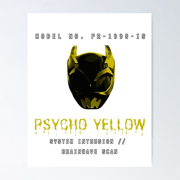Artikelvorschau, Modell PR-1998-IS Psycho Yellow entworfen und verkauft von clc7000.