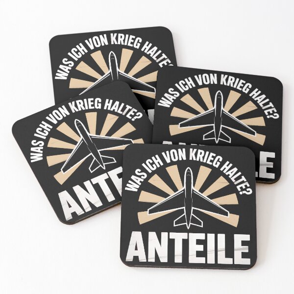 Item preview, ¿Fue Ich Von Krieg detenido? Anteile | Rüstungsaktien Börsen Humor Kampfjet Spruch designed and sold by LoFizzy.