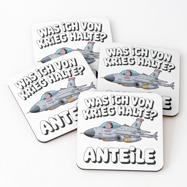 Item preview, ¿Fue Ich Von Krieg detenido? Anteile | Rüstungsaktien Börsen Humor Kampfjet Spruch designed and sold by LoFizzy.
