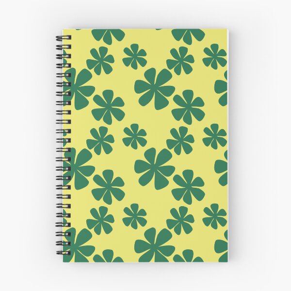 Item preview, Green Flower on Yellow  designed and sold by Sharon Schwalbe.