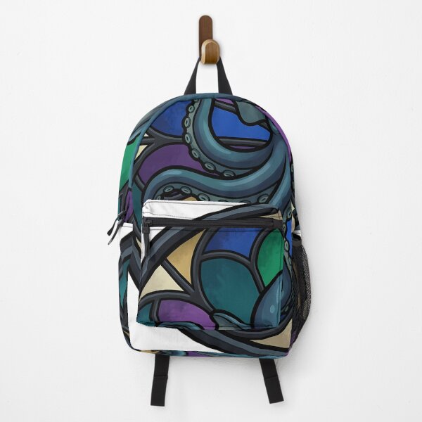 Item preview, Gothic Rose Window — Dumbo Octopus in Stained Glass designed and sold by IllumeInk.