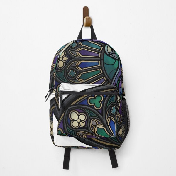 Item preview, Gothic Rose Window — Moon Jellyfish in Stained Glass designed and sold by IllumeInk.