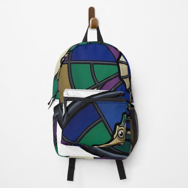 Item preview, Gothic Rose Window — Seahorse in Stained Glass designed and sold by IllumeInk.