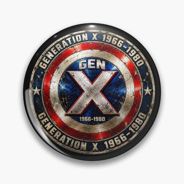 Item preview, Generation X 1966 - 1980 (older worn version) designed and sold by Ray's Photos & Art.