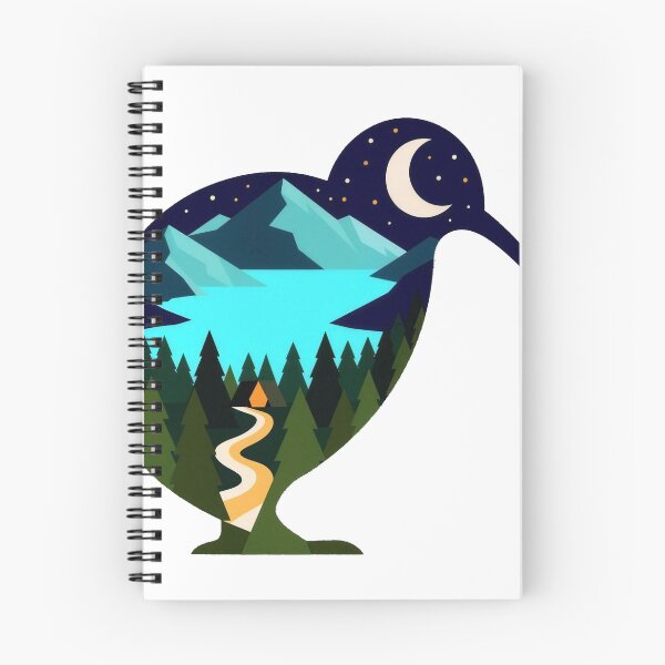 Item preview, Kiwi nightscape designed and sold by nomadjoiner.