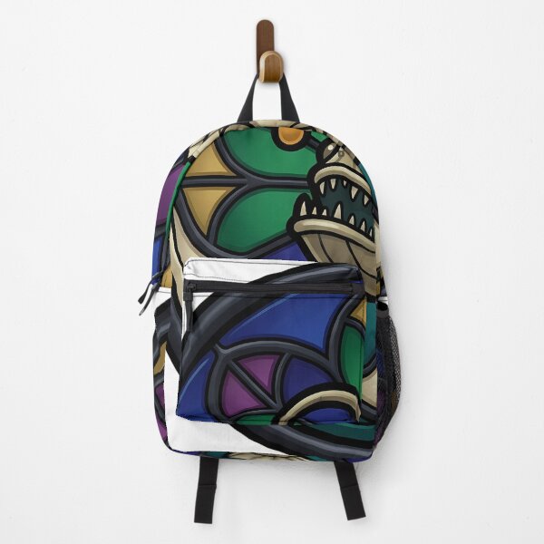 Item preview, Gothic Rose Window — Deep Sea Anglerfish in Stained Glass designed and sold by IllumeInk.