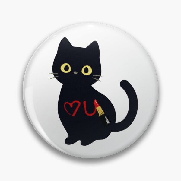 Item preview, Black cat designed and sold by Noounii.